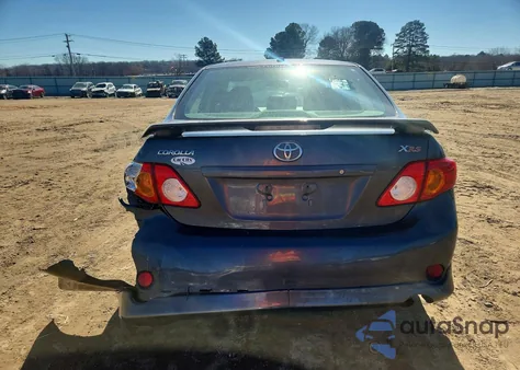 2009 Toyota Corolla Xrs из США, поврежденный, VIN 2T1BE40E89C028354